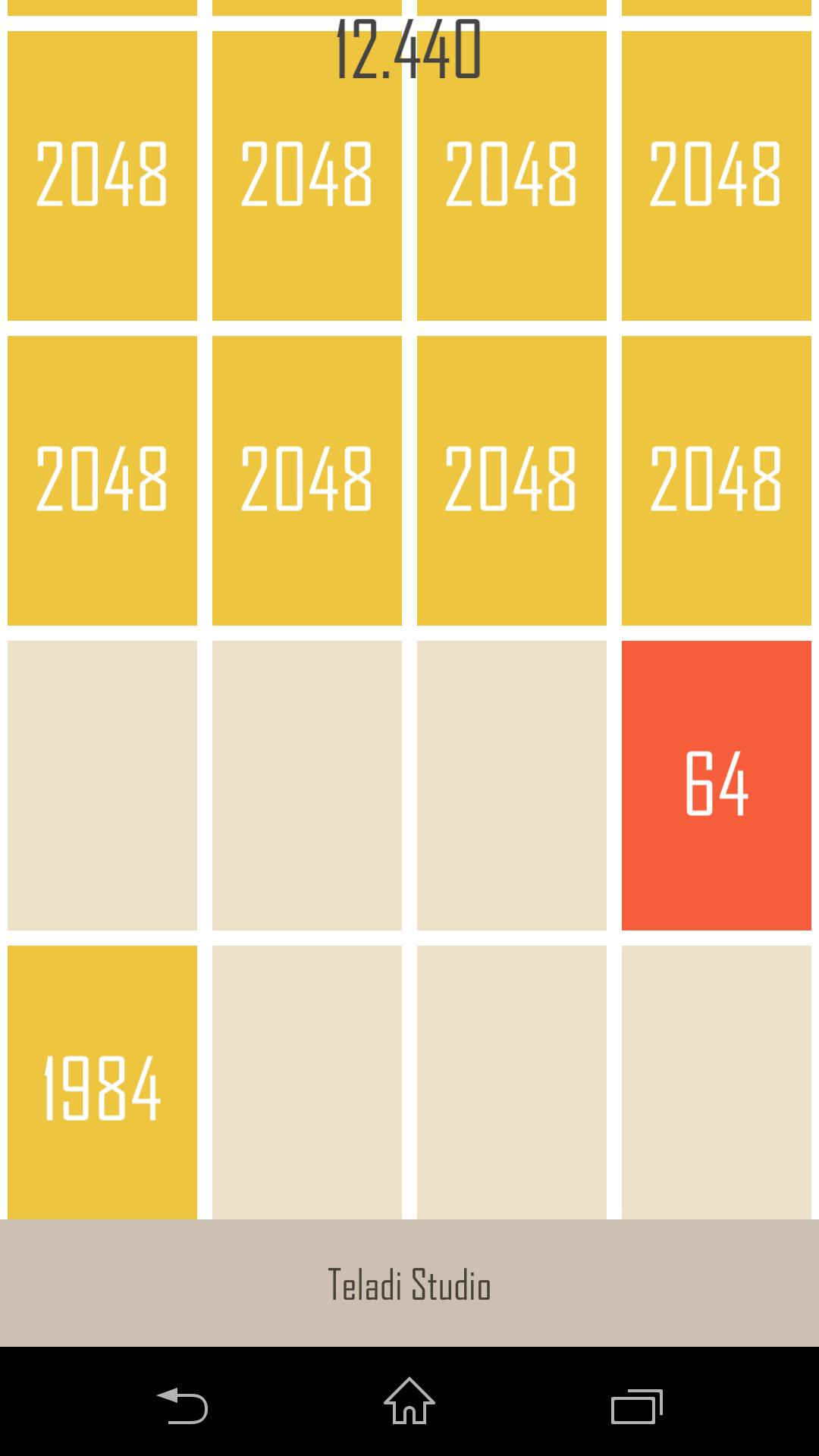 Tap to 2048 Tiles