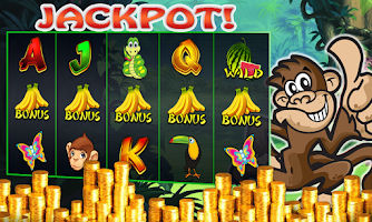 Crazy Monkey Run Slot Machine