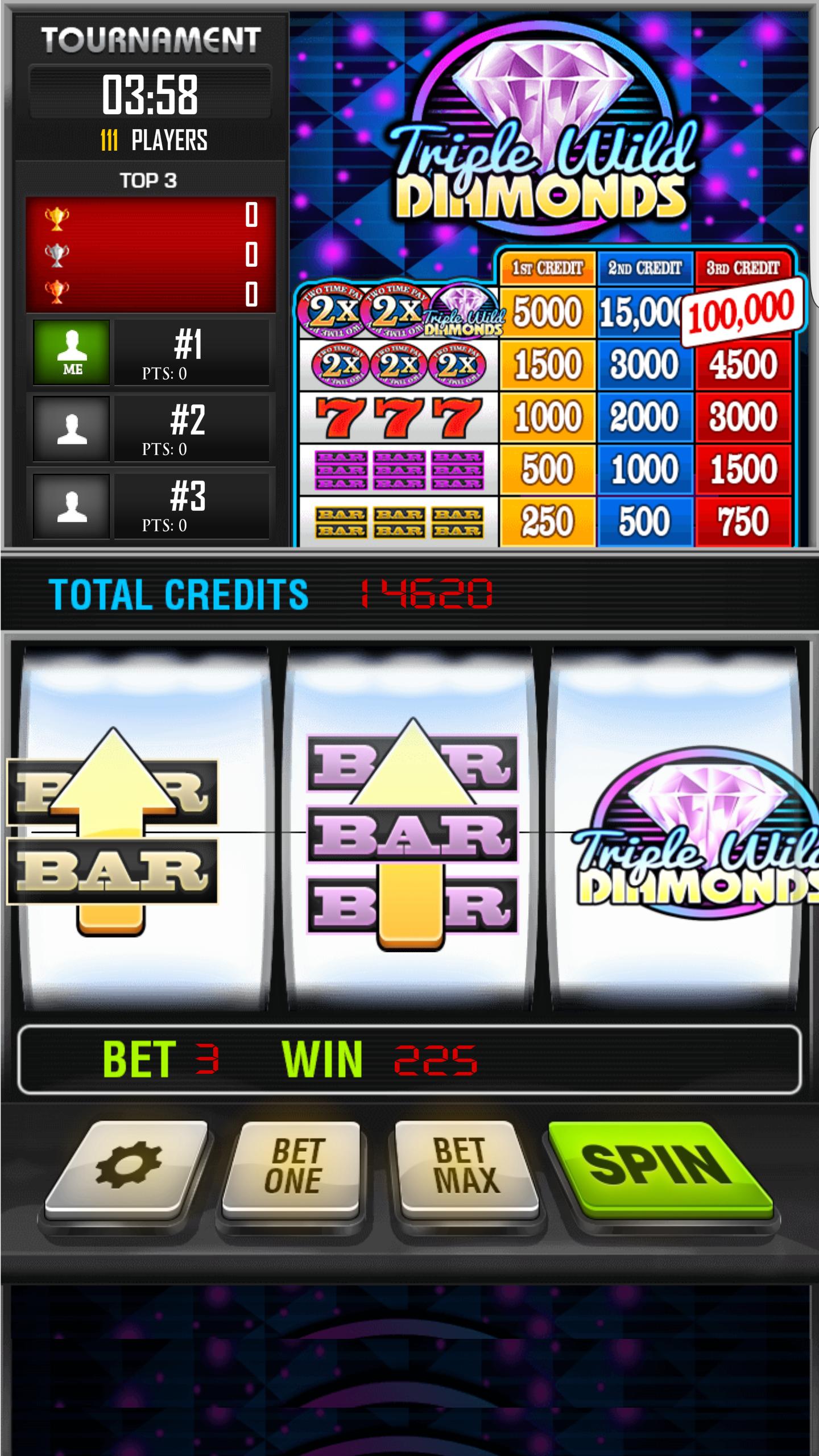 Triple Wild Diamonds | Slots