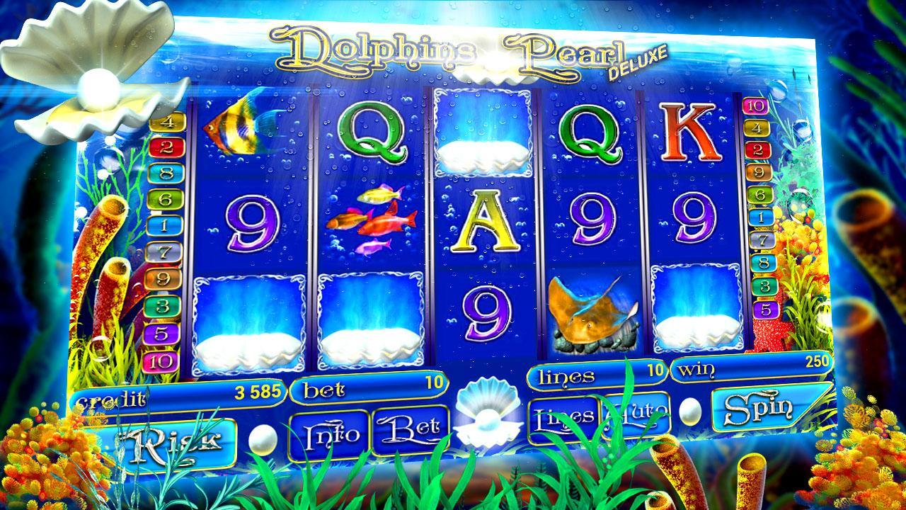 Dolphins of the pearl sea slot