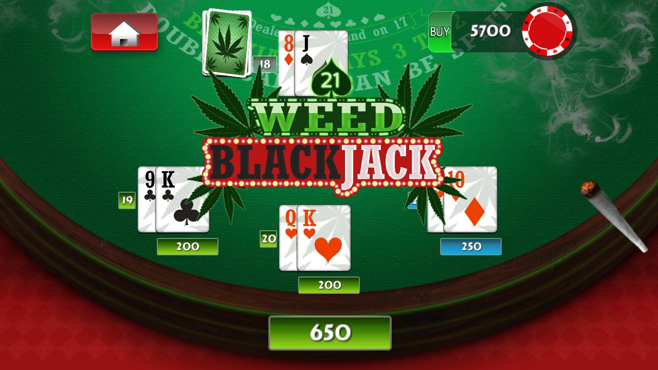 Weed BlackJack 21 Ganja Casino