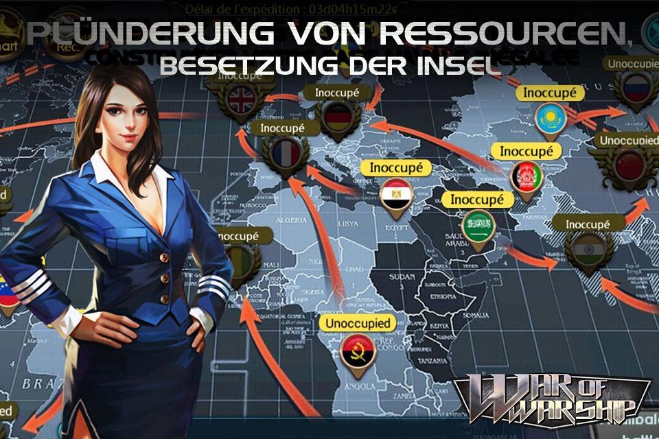 War of Warship:Deutsch