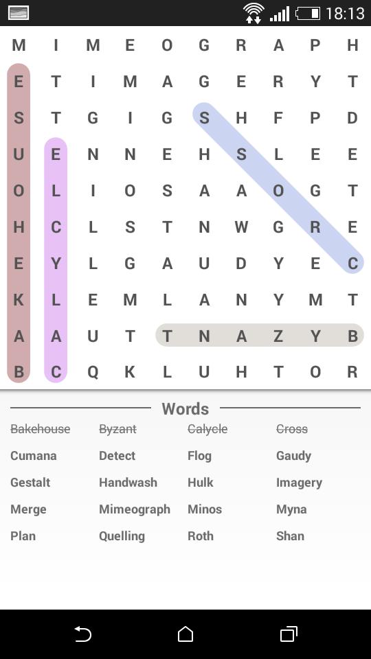 Free Word Search Puzzles Games