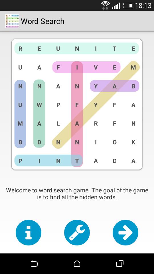 Free Word Search Puzzles Games