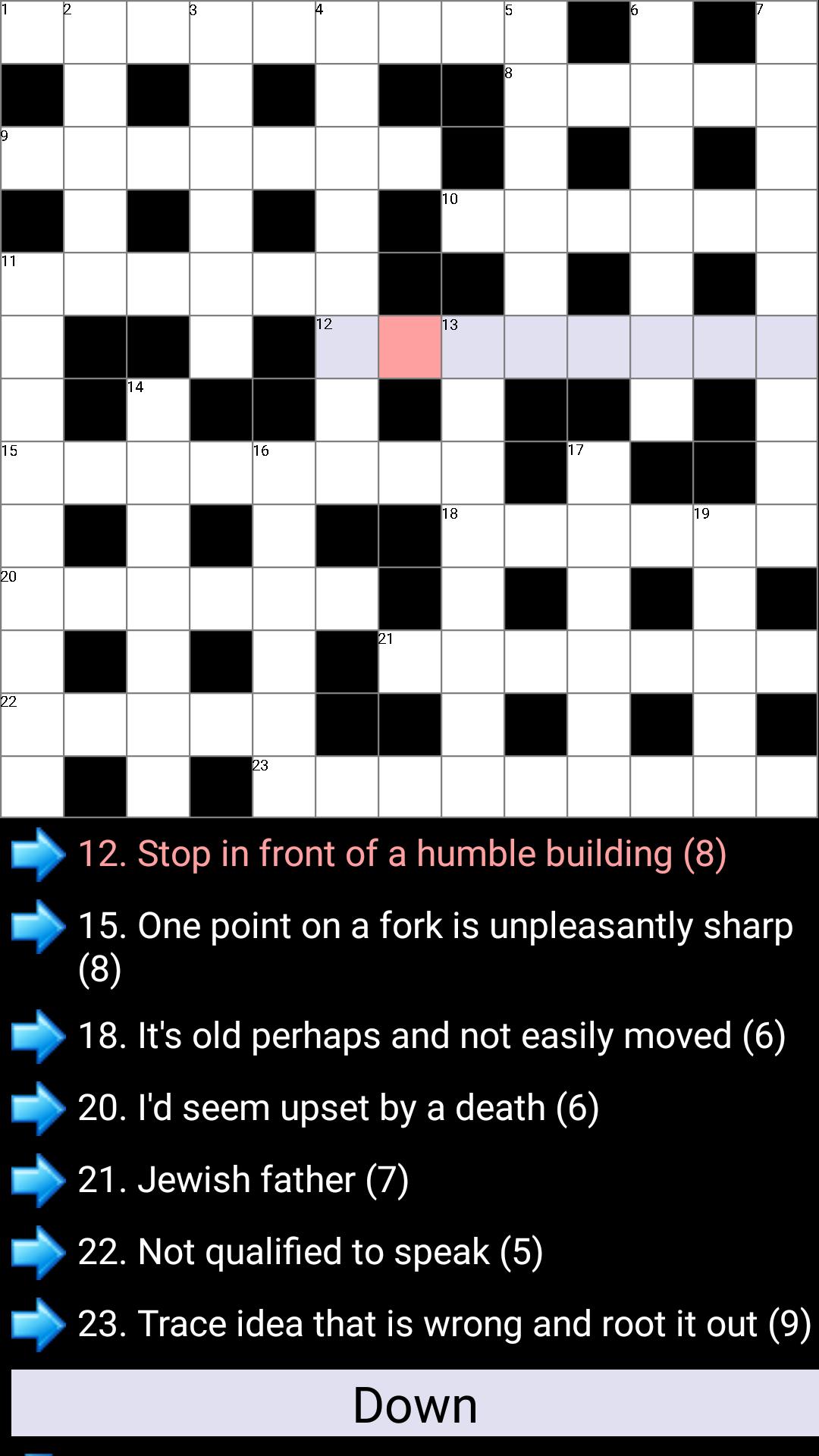 Cryptic Crosswords