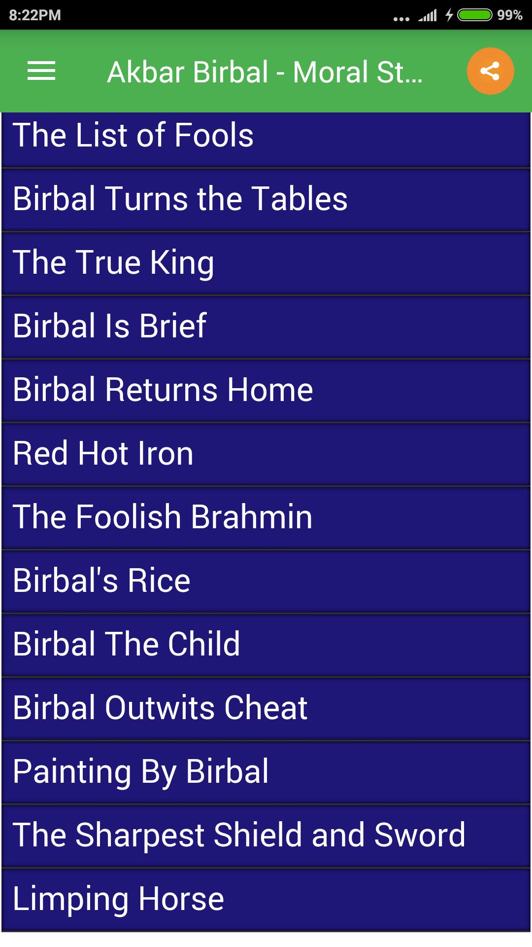 Akbar Birbal - Moral Stories