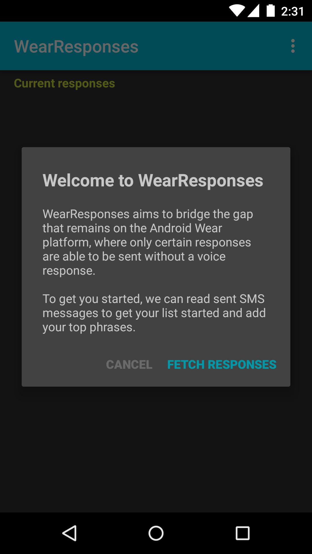 WearResponses