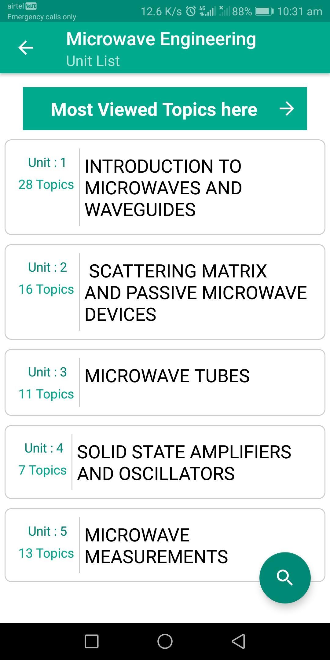 Microwave Engineering