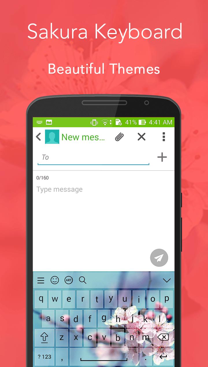 Sakura Theme Keyboard