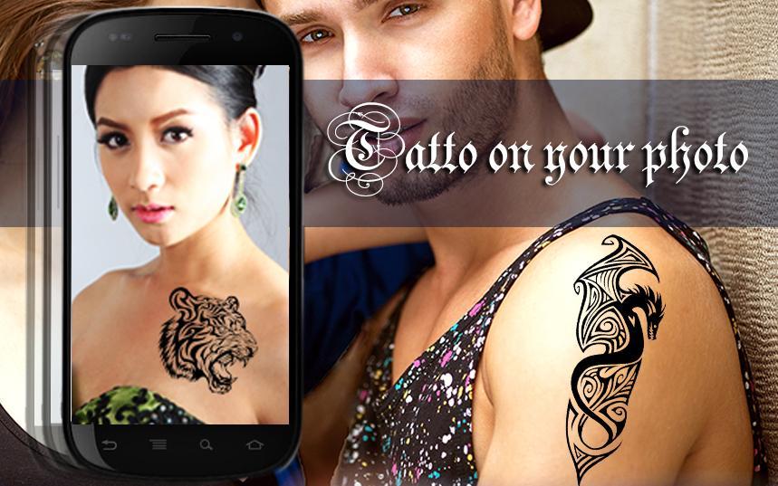 Tattoo Magic on Photo Stickers