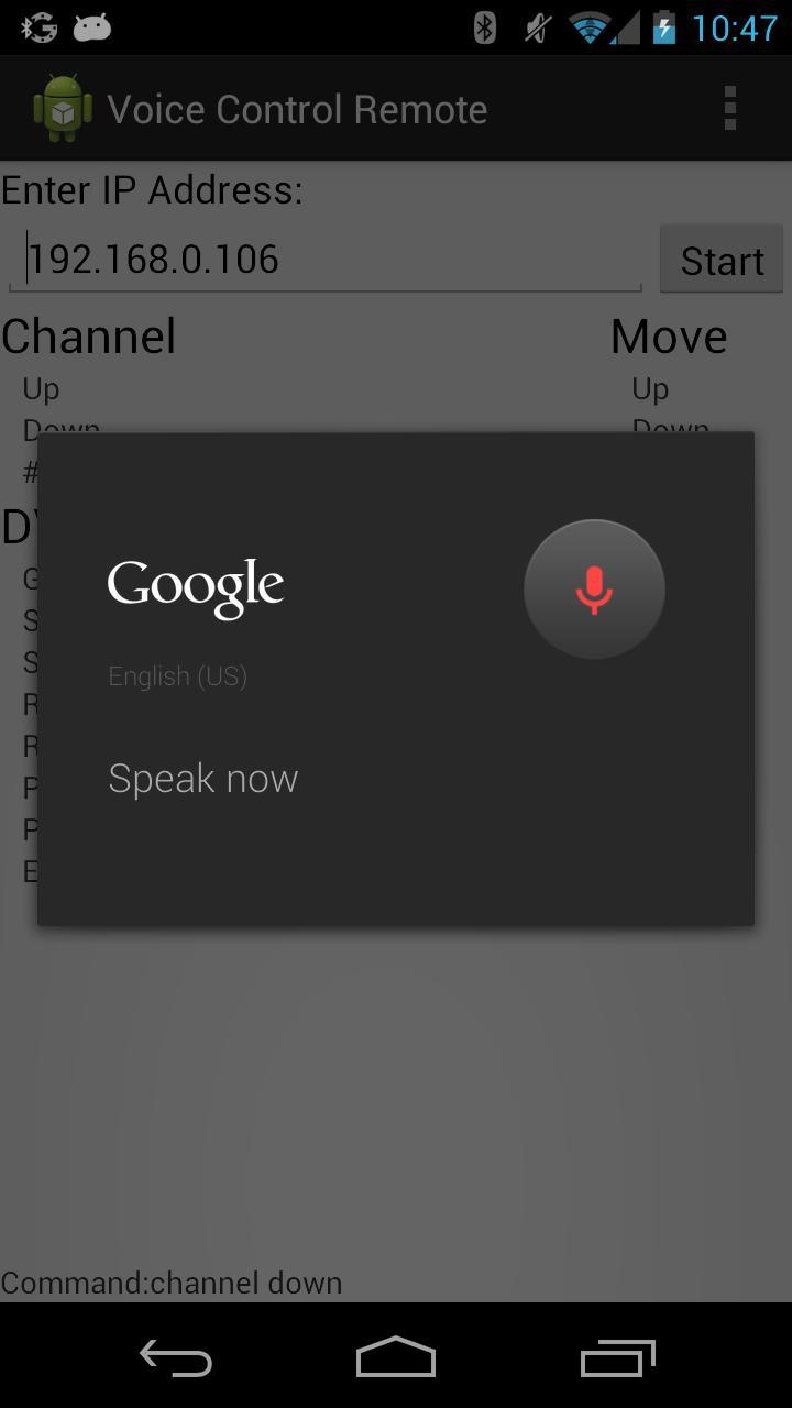 Voice Control Remote