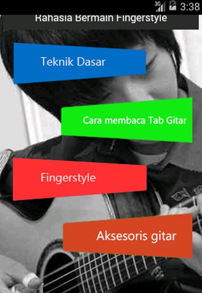 Fingerstyle guitar Interactive