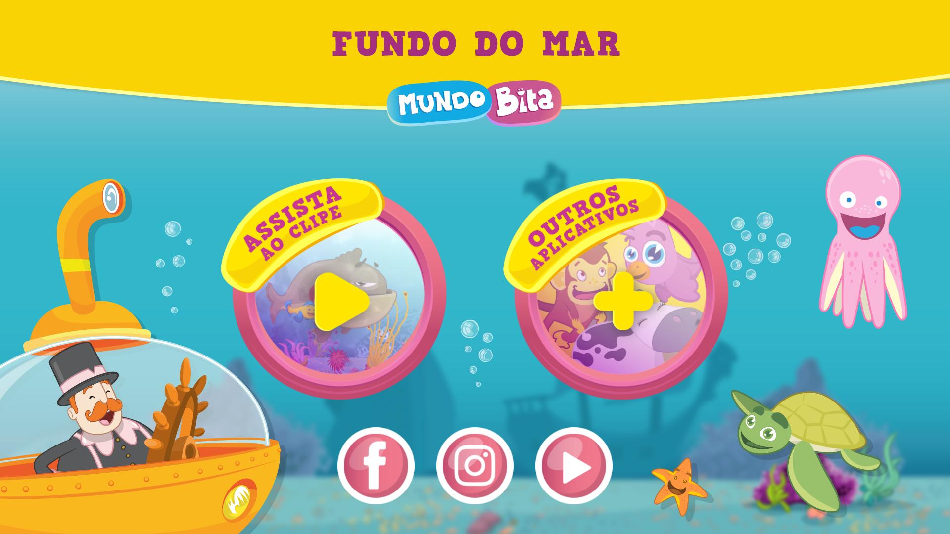 Mundo Bita - Fundo do mar