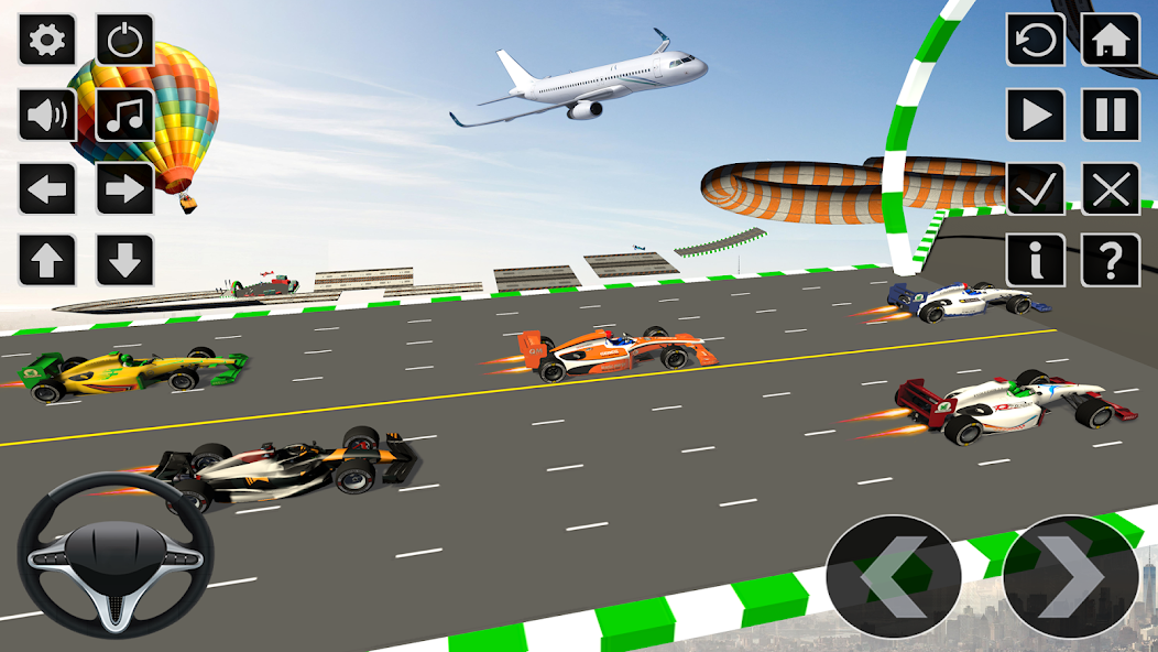 Formula Car Racing Stunt Games