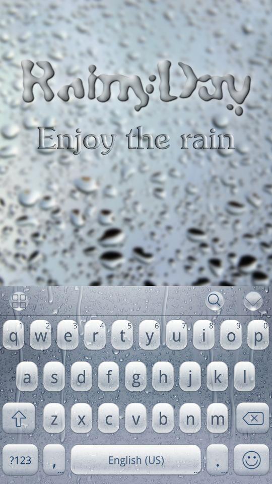 Rainy Day Theme for Keyboard