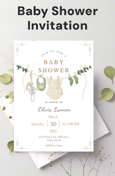 Invitation Maker + RSVP