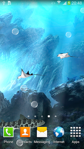 3D Sharks Live Wallpaper Lite