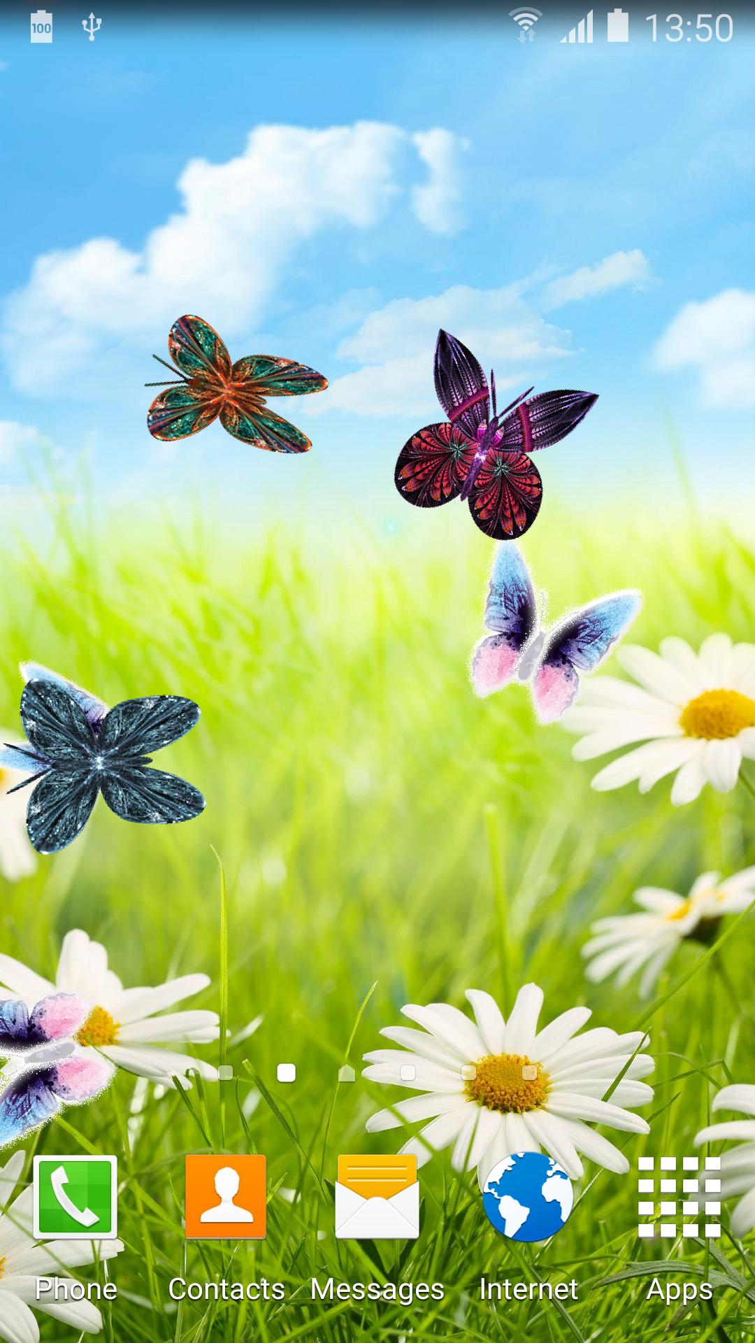 Daisies Flowers Live Wallpaper