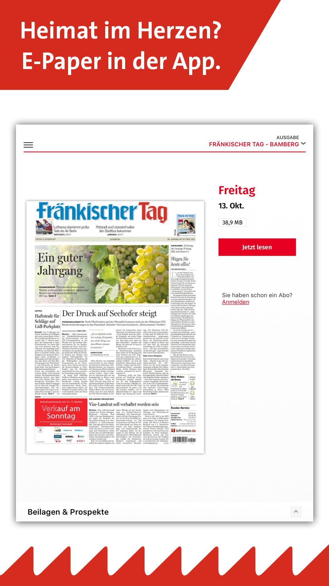 inFranken.de E-Paper