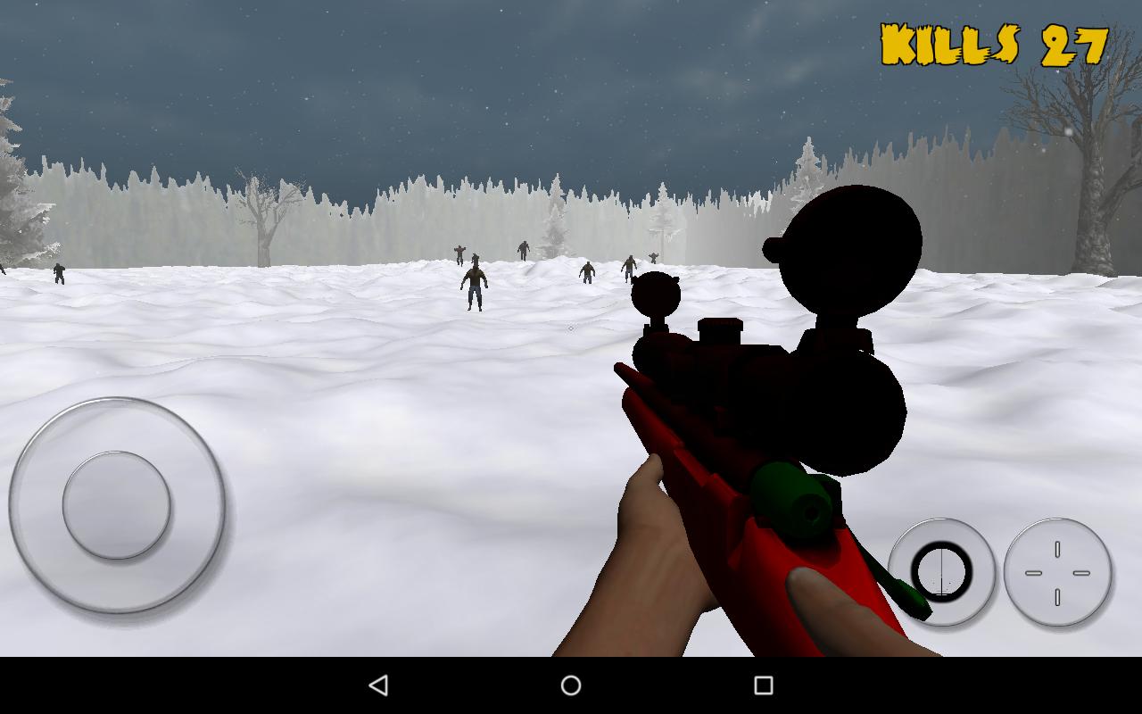 Zombie Sniper: Winter Survival