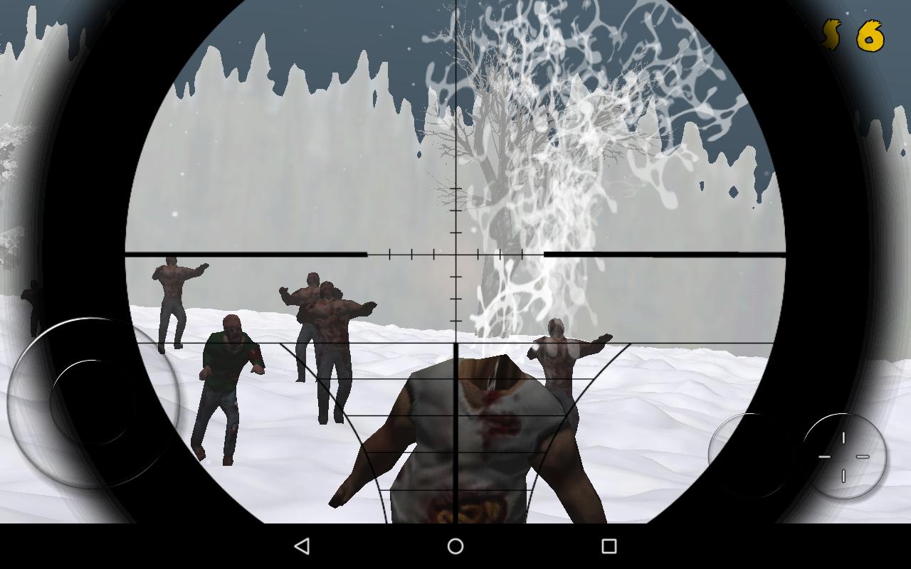 Zombie Sniper: Winter Survival