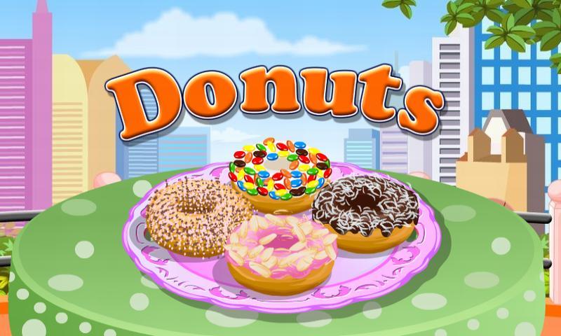 Christmas Donuts Cooking Game