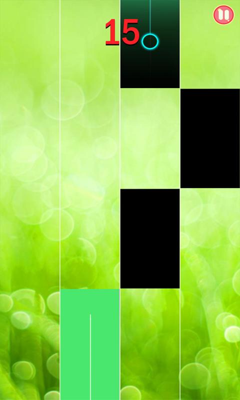 Green Glitter Piano Tiles 2018