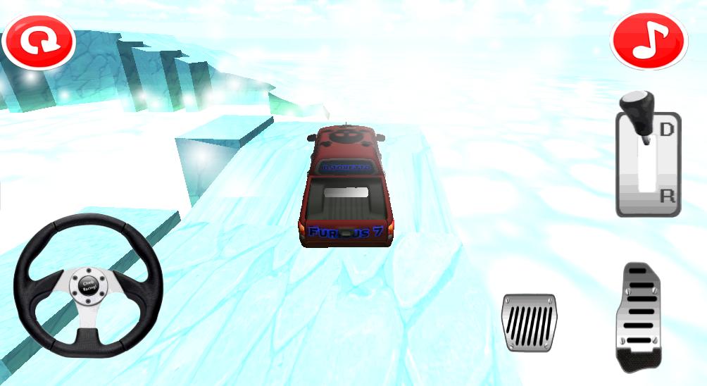 Iceberg Hill Climb Racing 3D