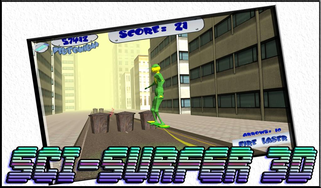 Racr : Sci-fi Surfer 3D