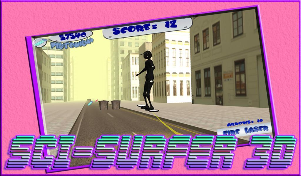 Racr : Sci-fi Surfer 3D