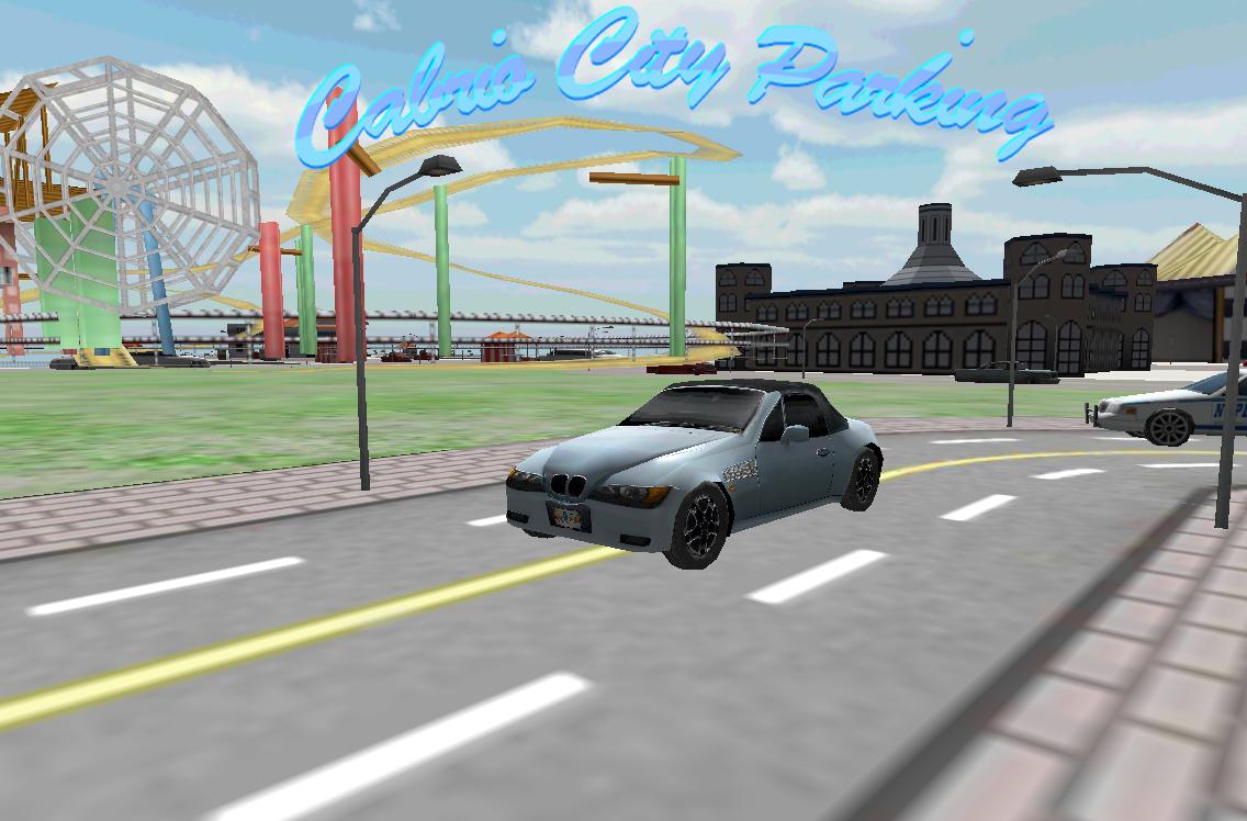 Cabrio City Car Parking 3D