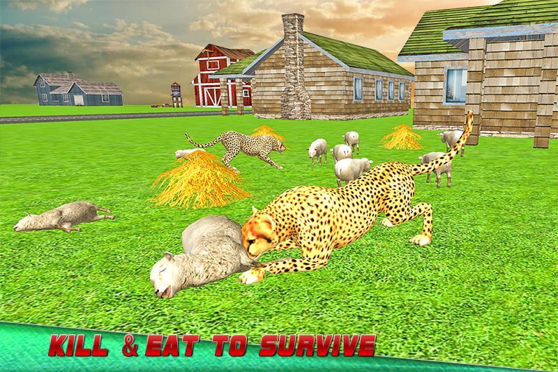 Wild Angry Cheetah Simulator