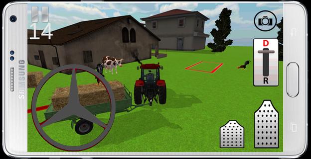 Tractor Driving Game 3D: Farm