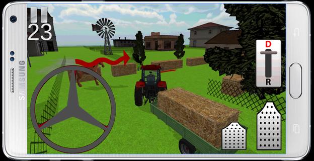 Tractor Driving Game 3D: Farm