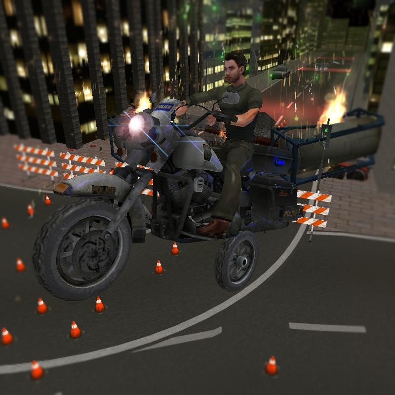 Police Moto Bike Racer 3D