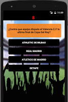 Valencia Futbol Quiz