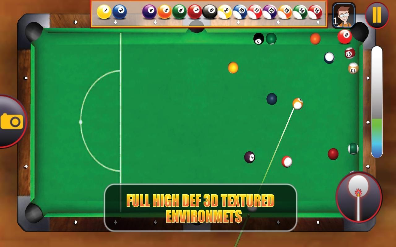 8 Ball Billiard Pool Challenge