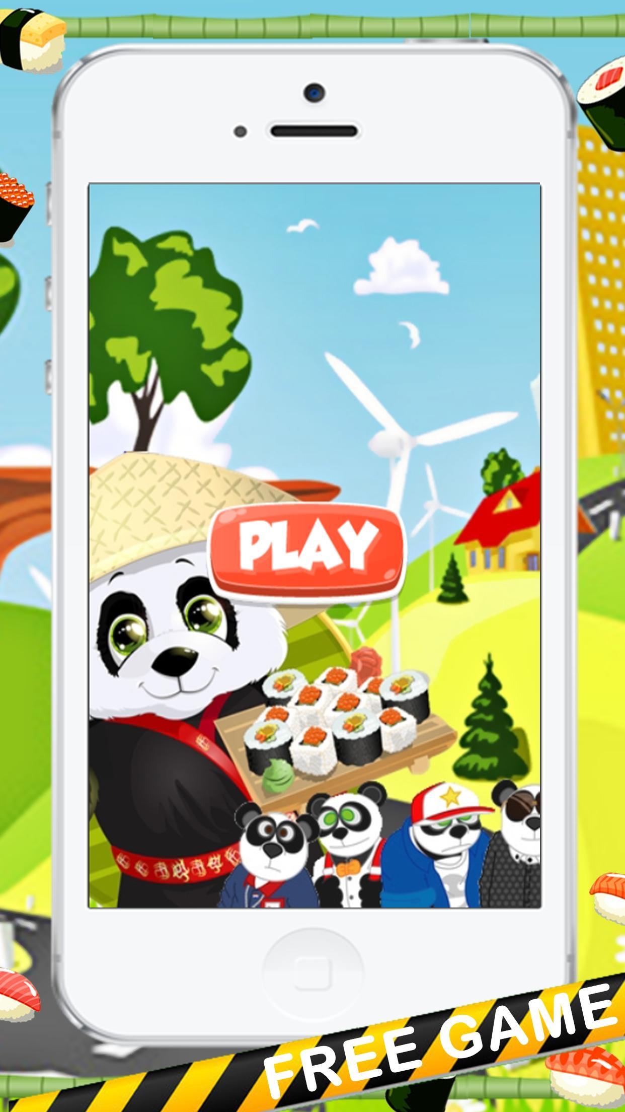 Chef Panda Sushi Make Game