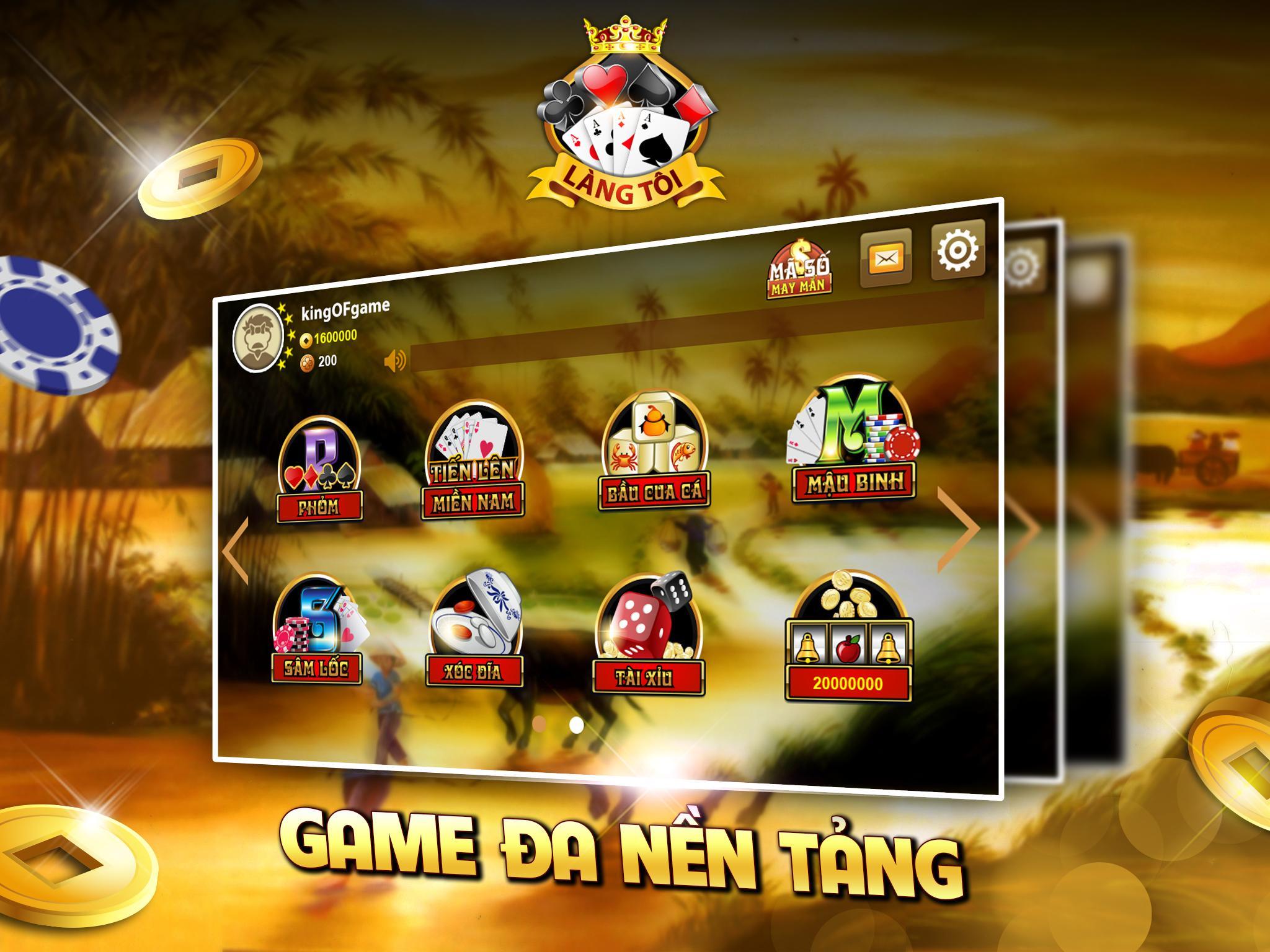 Lang toi: Game bai doi thuong