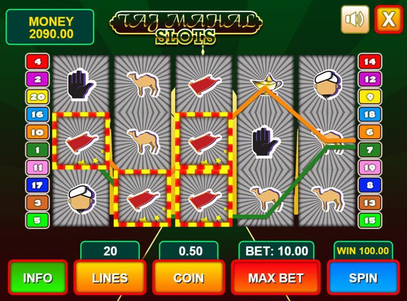 Taj Mahal 777-Free Slots