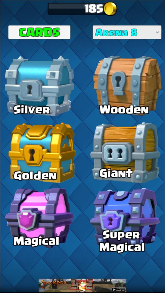 Simulator for Clash Royale