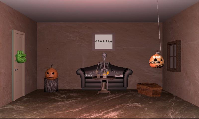 3D Escape Games-Halloween Cast