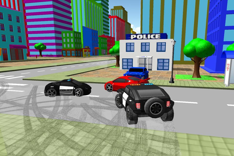 Toy Car Police Chase 3D