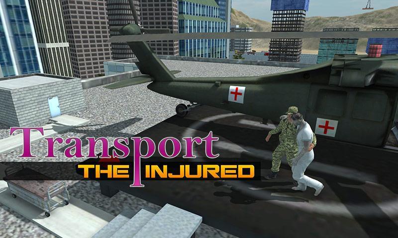 Army Helicopter Ambulance 3D