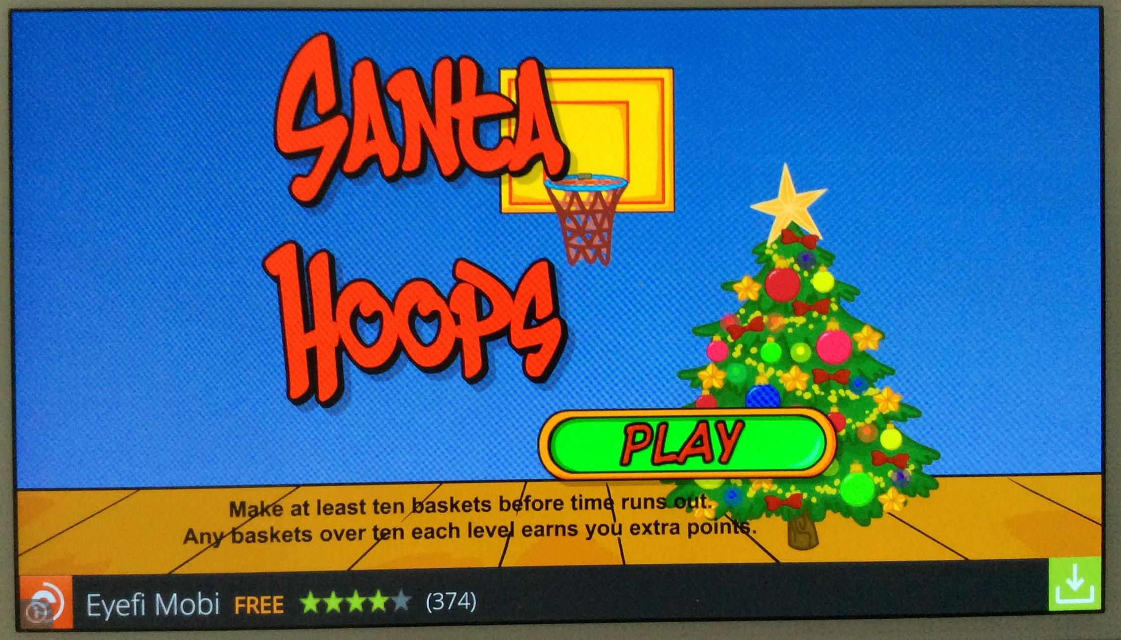 Santa Hoops Basketball