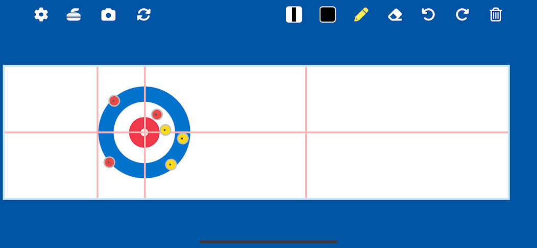 Curling Tactic Board