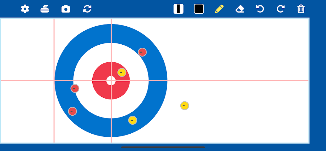 Curling Tactic Board