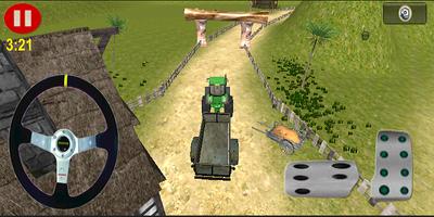 Tractor Farm Cargo Parking