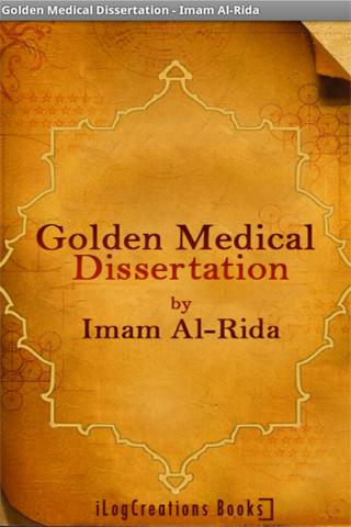 Golden Medical Dissertation