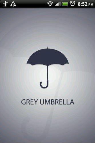 Grey Umbrella